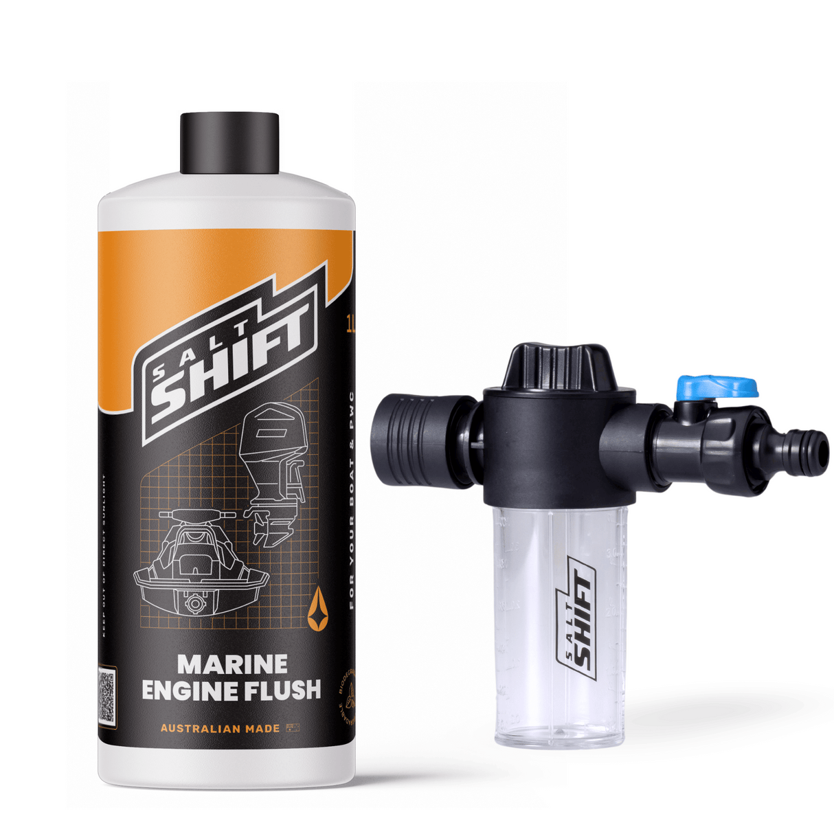 Salt Shift Marine Engine Flush Kit