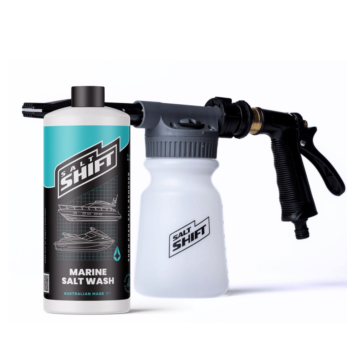 Salt Shift Marine Salt Wash & Foam Gun Bundle