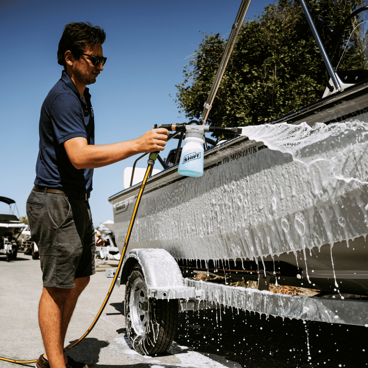 Salt Shift Marine Salt Wash & Foam Gun Bundle